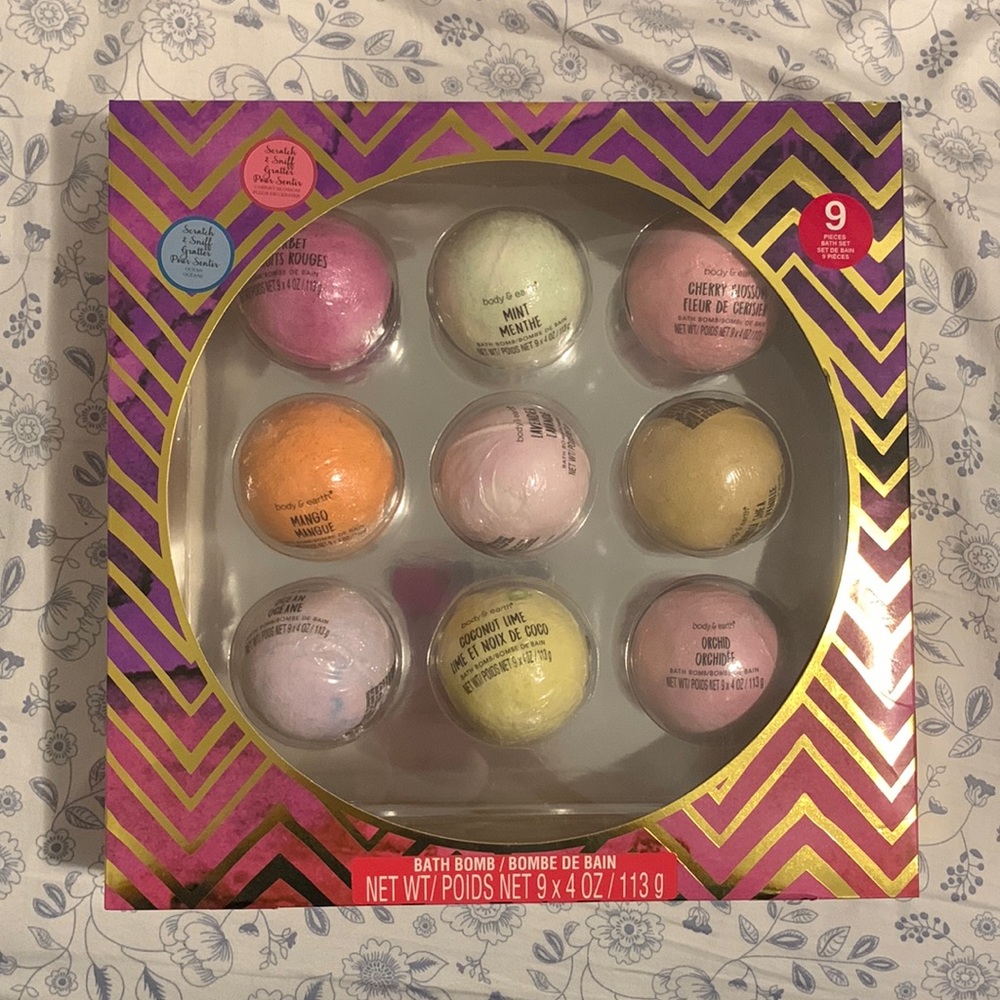 Bath Bomb set of 9